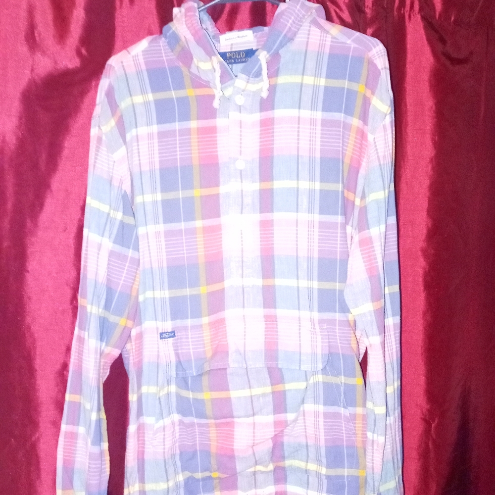 Polo, Ralph Lauren, plaid,Indian Madras, woven